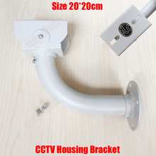 L Type 20cm CCTV Housing Bracket Indoor Outdoor Cable Protection Security Camera Aluminum Alloy Wall Ceiling Mount Stand 2024 - buy cheap