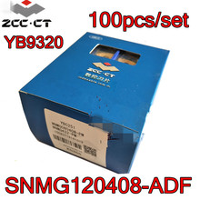 SNMG120408-ADF yb9320 100 pçs/set yb9320 = M20-M40 processamento: aço inoxidável zcc. ct cnc carboneto de inserção frete grátis 2024 - compre barato