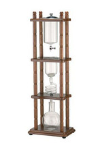Tiamo water drip coffee maker/cold brew drip coffee maker/holland cold drip coffee maker/cold drip tower 5-8cup wood rack 2024 - buy cheap