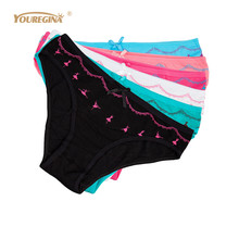 YOUREGINA Woman Seamless Panties Cotton Sexy Geestrings Underwear Women Hipster Panties Boxers Briefs Panty Shorts 6pcs/lot 2024 - buy cheap