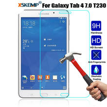 Закаленное стекло XSKEMP 9H для Samsung Galaxy Tab 4 9. 0 T230 T231 T235, взрывобезопасная ультратонкая Защитная пленка для экрана планшета 2024 - купить недорого