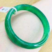 Send a certificate Natural Jadeite Bracelet Elegantly carved green 52-61mm female jade bracelet Jewelry gift 2024 - buy cheap