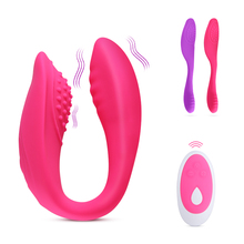 Dual Vibration Anal Dildo Vibrator Clitoris Stimulate Vagina Massage U Type Vibrator Adult Toys for Couples Masturbator Sex Shop 2024 - buy cheap