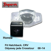 Câmera de visão traseira para honda fit hatchback, crv odyssey jade crosstour, câmera de estacionamento com visão noturna hd 2024 - compre barato