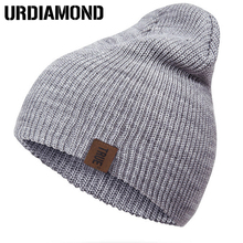 Autumn Winter Beanies Hat For Men Parent Child Fashion Knitted Hats Solid Color Hip-hop Skullies Beanie Soft Warm Caps Unisex 2024 - buy cheap