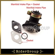 Intake Manifold Inlet Pipe + Gasket Kit  For GY6 50cc SUNL Baotian Znen Jmstar Chinese Moped Scooter 2024 - buy cheap