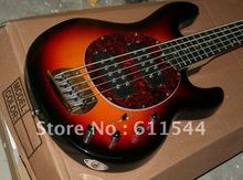 China Guitars 5 Strings Sunburst Electric Bass Free Shipping Wholesale  Guitars 2024 - buy cheap