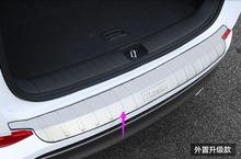 Stainless Steel Rear Bumper Protector Sill Plate For Hyundai Tucson 2016 2024 - buy cheap