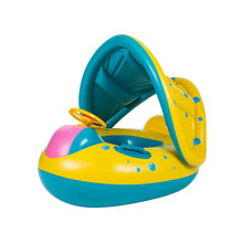 Baby Kids Swimming Safety Rings Stable Inflatable Infant Seat Float Adjustable Sunshade Swimming Pool Boat Toy for Children Ring 2024 - buy cheap