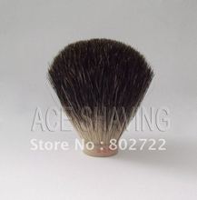 Черный барсук волос Кисточки для бритья головы (Узел Размер 22 мм) Борода бритья инструмент 2024 - купить недорого