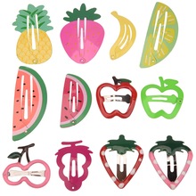 180pcs Fruit Pattern Banana Hair clip Cute Barrette Mini Hair clips bobby pin Hair Accessories Boutique Accessory Hairbow 2024 - buy cheap