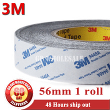 56mm* 50 meters 3M BLACK  9448 Double Sided Adhesive Tape Sticky for LCD /Screen /Touch Dispaly /Housing /LED  #979 2024 - buy cheap