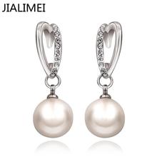 E931Wholesale  Nickle Free Antiallergic 18K Real Gold Plated Earrings For Women New Fashion Jewelry 2024 - buy cheap