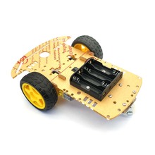 New Motor Smart Robot Car Chassis Kit Speed Encoder Battery Box 2WD For Uno 2024 - buy cheap