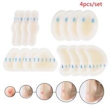 4pcs/set Adhesive Heel Anti-wearing Heel Sticker Hydrocolloid Gel Blister Plaster Pedicure Patch Plaster Foot Care Tools 2024 - buy cheap
