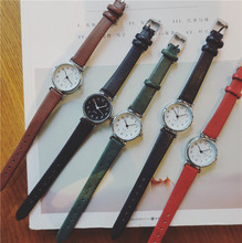 Retro Small Quartz Watch Women With Vintage Leather Strap Fashion Casual Ladies Dress Wristwatches Simple Drop Shipping Clock 2024 - buy cheap