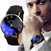 Mens Cassic Luxury Fashion Leather Band Quartz Watch  а reloj hombre montre saat erkek kol saati relogio masculino ча reloj C 2024 - buy cheap