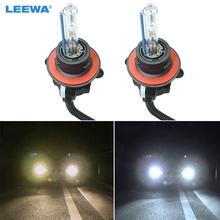 LEEWA 2 шт. 35 Вт ксеноновые фары для автомобиля, H13/9008 Hi/Lo Биксеноновые Сменные лампы переменного тока, HID лампы # CA2118 2024 - купить недорого