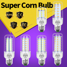 E14 LED Bulb GU10 LED Lamp 220V E27 Corn Bulb 5730 SMD 24 36 48 56 69 72leds Bombilla Chandelier Candle Light For Home Ampoule 2024 - buy cheap