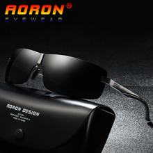 AORON Polarized Sunglasses Men Driving Goggles Coating Anti-glare Mirror Sun Glasses Eyeglasses A519 2024 - buy cheap