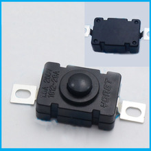 free shipping 100pcs Touch Flashlight Self Lock SPST Push Button Switch AC/DC 250V 1.5A 2024 - buy cheap