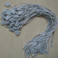 500 pçs/lote, 18 cm Cinza poliéster cords para etiquetas de papel Pendurar cordas tag para o vestuário 2024 - compre barato