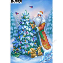 Diamond Embroidery Diy Diamond Painting Cross Stitch Kits Diamond Mosaic Santa Claus Full Square Diamond Embroidey DS221 2024 - buy cheap