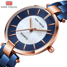 Mini relógio de pulso feminino, relógio de pulso feminino de quartzo para mulheres vestido, relógio de marca de luxo estiloso 2024 - compre barato