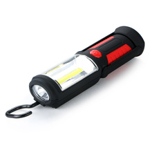 Mini lanterna led cob 15000mcd, lanterna com lâmpada led para inspeção de trabalho e acampamento ao ar livre, ferramenta de mão e luz magnética de garagem 2024 - compre barato