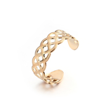 Женское Открытое кольцо в виде сердца, волны, звезды, листа 2024 - купить недорого