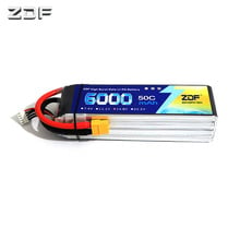 ZDF Lipo 4S 6S FPV 450 500 Battery 14.8V 22.2V 3800mah 5000mAh 6000mAh 8000mah 50C for Trex-450 Fixed-wing Helicopter Quadcopter 2024 - buy cheap