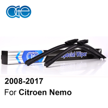 Oge Wiper Blades For Citroen Nemo 2008-2017 Windscreen Windshield Natural Rubber Car Accessories 2024 - buy cheap