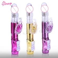 Soft Rabbit Vibrator 2 Rotation Mode Vibrator G-spot Vibrators Dildo Clitoris Stimulator Adult Product Erotic Sex Toys For Women 2024 - buy cheap