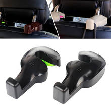 2pcs Car Hook Clips Car Seat Bags Hook Hanger Holder Organizer for Bag Purse Portable Easy to Install High Quality Car-styling 2024 - buy cheap