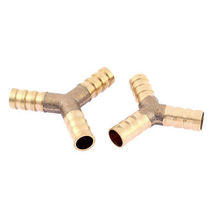 2Ppcs 10mm Outer Dia 3 Ways Y Shaped Pneumatic Air Hose Barb Coupler Connector 2024 - buy cheap