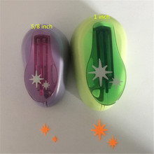 Free shipping 2pcs meteor (1pc 5/8" and 1pc 1") hole punch set Punch Craft Scrapbook Paper Puncher Sky Star Shaped Punches 2024 - buy cheap