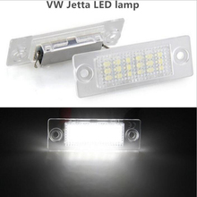 2pcs FIT for vw t5 White 18 LED 3528 SMD Car License Plate Lights Lamp For VW/Skoda/Passat B5 Caddy T5 2024 - buy cheap
