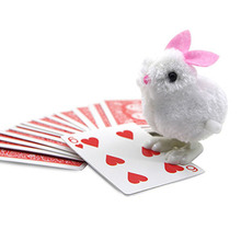 Умный кролик, волшебные трюки, кролик прыгает на выбранную карту Magia крупным планом иллюзия, трюк, реквизит, комедия, Волшебник игрушки 2024 - купить недорого