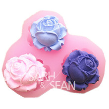 M0346 The small flowers fondant cake molds soap chocolate mould for the kitchen baking 2024 - buy cheap