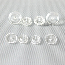T5 прозрачные защелкивающиеся кнопки 100 комплектов KAM бренд 12 мм прозрачные пластиковые защелкивающиеся кнопки прозрачные кнопки 2024 - купить недорого
