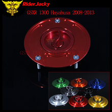 RiderJacky Motorcycle Keyless Fuel Tank Gas Cap Cover For Suzuki GSXR 1300 Hayabusa 2008-2013 2012 2011 2010 2009 2024 - buy cheap