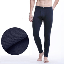 Mens warm pants for winter thermal underwear Long Johns thick Fleece Leggings 2024 - buy cheap