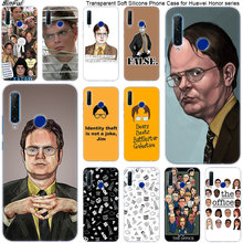 Лучший из Dwight Schrute Мягкий силиконовый чехол для телефона Huawei Honor 20 20i 10 9 8 Lite 8X 8C 8A 8S 7S 7A Pro View 20 Модный чехол 2024 - купить недорого