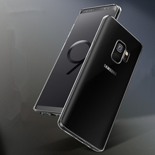 Прозрачный силиконовый чехол для Samsung Galaxy S7 edge A3 A5 A7 J3 J5 J7 2017 S8 S9 Note 9 J4 J6 J8 A6 A8 Plus A7 2018, прозрачный чехол 2024 - купить недорого