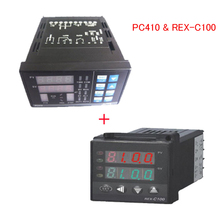 1 conjunto de controlador de temperatura pid de painel termostato pc410 & REX-C100 para estação de retrabalho bga ir6000 2024 - compre barato