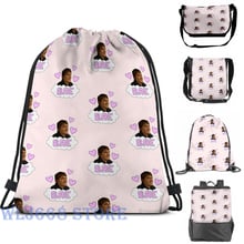 Funny graphic print shoulder Bags women Louis Theroux Fan Club Single shoulder backpack travel for men Gym Bag 2024 - compre barato