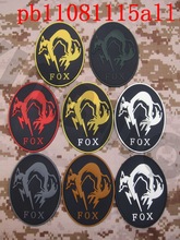 3D PVC patch MGS  Ghost FOX Morale tactics Rubber patch 2024 - buy cheap