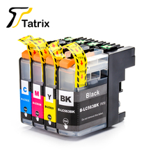 Чернильный картридж Tatrix LC563 для принтера Borhter, J2510, J3520, J3720, для печати на принтере 2024 - купить недорого