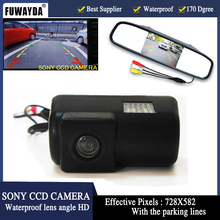 FUWAYDA-espejo retrovisor para coche, sistema de Monitor de aparcamiento, cámara LED de visión nocturna, vista trasera, para FORD TRANSIT CONNECT, CCD HD 4,3" 2024 - compra barato