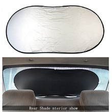 LMoDri Auto Rear Window Sun Shade Car Windshield Window Foils Solar Protection Visor Cover Block Sunshade Foldable Cover 2024 - buy cheap